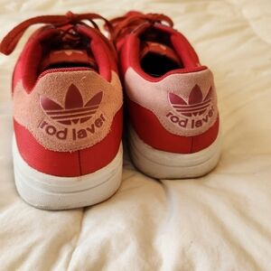 Adidas Rod Laver Red and Pink Sneakers
